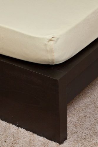 Jersey (Džersejová) plachta 100x200cm Vanílinová
