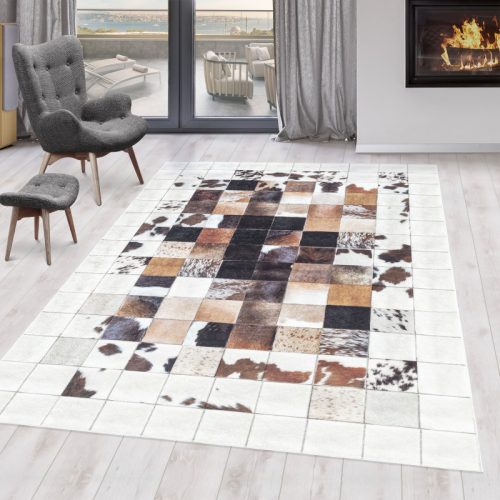 FIESTA 4306 Biely koberec 80X250
