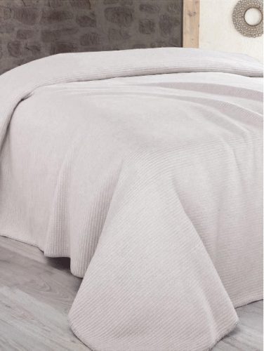 Rov. Alcantara U1/200x230 - béžový prehoz na posteľ