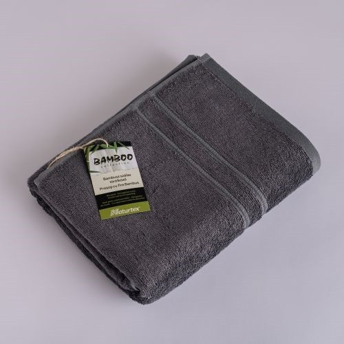 Bambusový uterák 70x140cm 500g/m2 sivý 