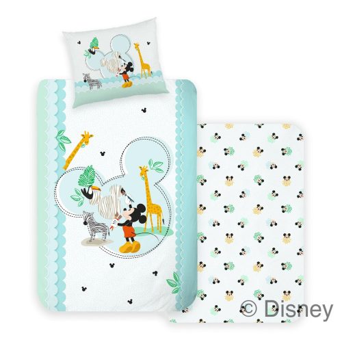 Disney Baby Posteľná bielizeň dvojdielna Mickey Mouse - 90x130cm + 40x50cm