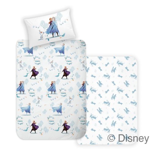 Disney Posteľná bielizeň dvojdielna - Ľadové kráľovstvo D02 140x200cm + 50x70cm
