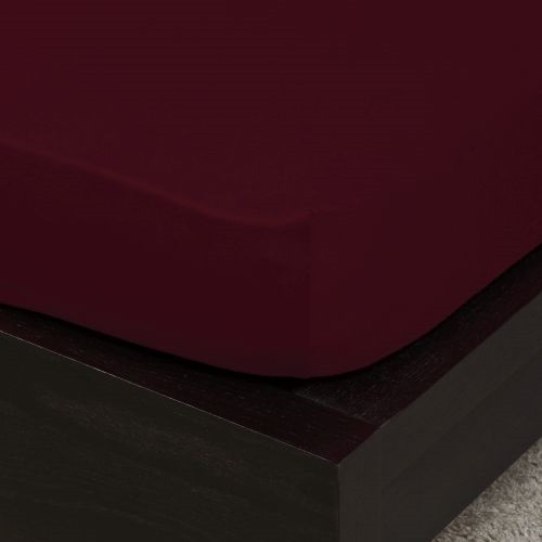 Jersey (Džersejová) plachta 200x200cm Cherry