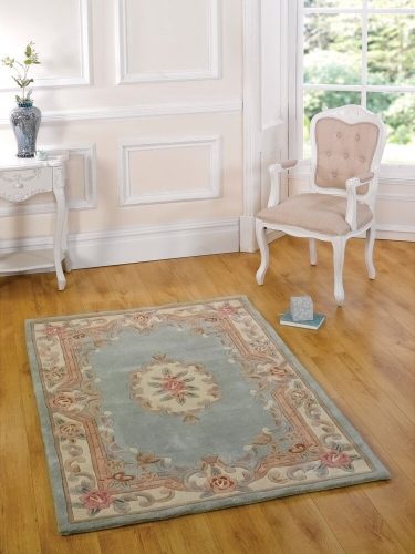 FL. AUBUSSON zelený 120X180