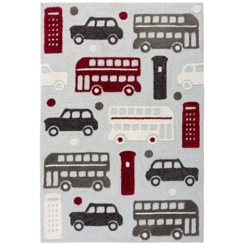 FL CITY BUZZ Sivý/MULTI 100X150