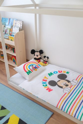 Disney Baby Posteľná bielizeň dvojdielna Mickey Mouse D02 Multi - 90x130cm + 40x50cm