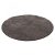 Ay life 1500 taupe 80cm jednofarebný okrúhly shaggy koberec