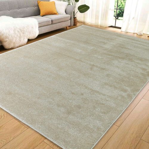 Predajňa 7. Den Side jednofarebný krémový 60x220cm Moderný Koberec
