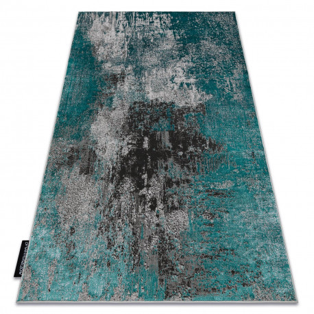 Predajňa 16. Moderný DE LUXE 570 vintage - zelený / Antracitový 160x220 cm