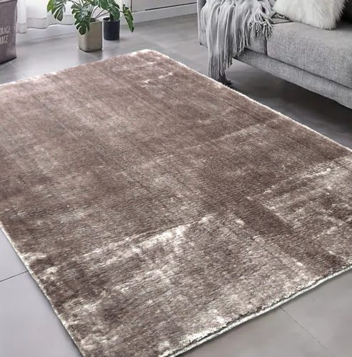 Den Lux hnedý  Mäkký koberec 80sada=2ksx80x150cm+80x250cm-s gumenou zadnou stranou