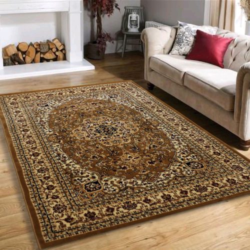 Den Elit 3959 horčicový 60set=60x220cm+2ksx60x110cm Koberec