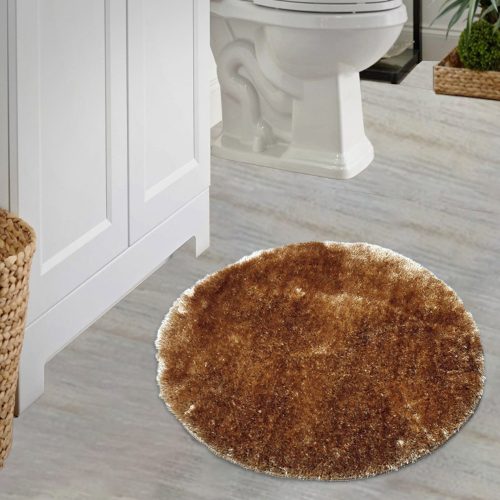 Santa kruhový camel 100cm s gumenou zadnou stranou