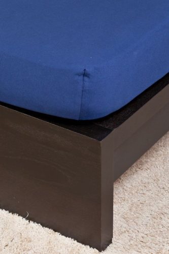 Jersey (Džersejová) plachta 100x200cm modrá