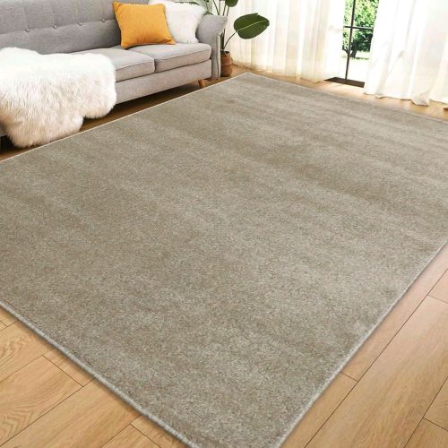 Predajňa 7. Den Side jednofarebný béžový 60x220cm Moderný Koberec