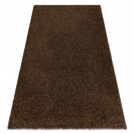 Koberec SOFFI shaggy 5cm hnedý 140x190 cm