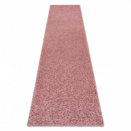 Koberec, Behúň SOFFI shaggy 5cm ružový -Flamingo 60x200 cm