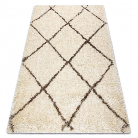 Koberec FLUFFY 2373 shaggy Arbor - Krémový / béžový 180x270 cm