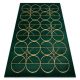 Koberec EMERALD 1010 Elegantný zelený / zlatý 180x270 cm