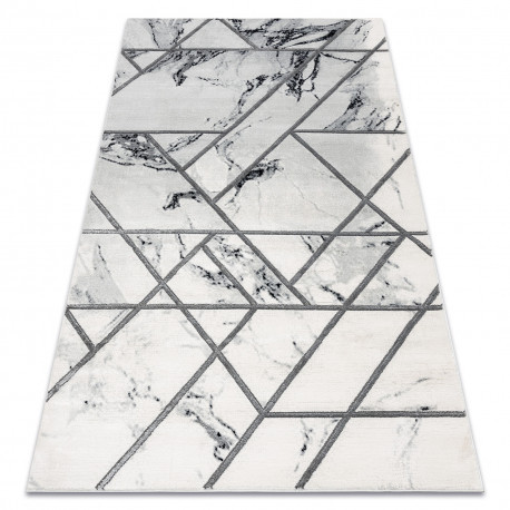 Koberec EMERALD 0085 Elegantný - biely / strieborný  180x270 cm