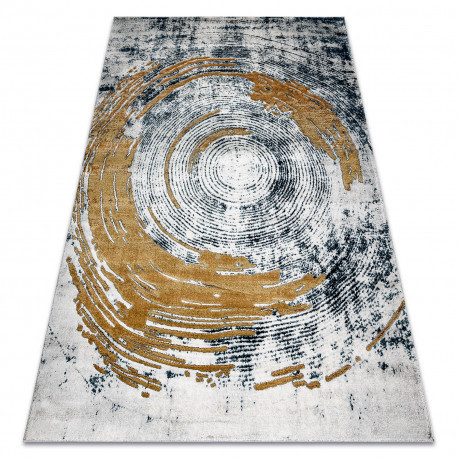 Koberec EMERALD 1024 abstrakný modrý / zlatý 180x270 cm
