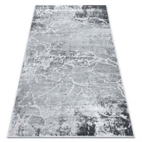 Moderný MEFE Koberec 6182 Konkrét - sivý 160x220 cm