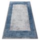 Moderný koberec NOBLE 9730 68  vintage -  s dvomi dľžkami vlasu, - Krémový / modrý 180x270 cm