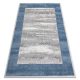 Moderný koberec NOBLE 1512 68  vintage -  s dvomi dľžkami vlasu, - Krémový / modrý 160x220 cm