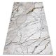 Moderný koberec GLOSS 529A 53 glamour farba slonoviny / béžový 140x190 cm