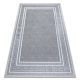 Moderný koberec GLOSS 2813 27 elegantný, sivý 60x250 cm