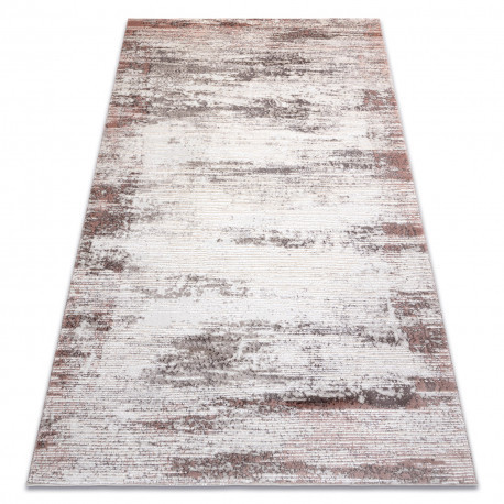 Koberec CORE W9775 , tieňovaný - , s dvomi dľžkami vlasu, béžový / ružový 180x270 cm