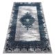 Koberec CORE W9797 , Rozeta - , s dvomi dľžkami vlasu, modrý / sivý 180x270 cm
