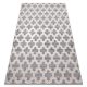 Koberec CORE W6764 Marocký Trellis - , s dvomi dľžkami vlasu, sivý / Krémový 160x220 cm