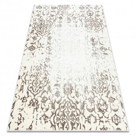 Koberec CORE 247A Ornament Vintage - , s dvomi dľžkami vlasu, Krémový / hnedý 160x220 cm