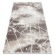 Koberec CORE 1818 Geometrické tvary - , s dvomi dľžkami vlasu, farba slonovej kosti / biely 140x190 cm