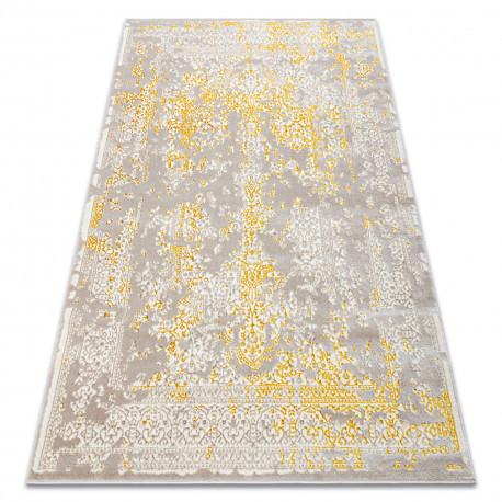 Koberec CORE 3807 Ornament Vintage - , s dvomi dľžkami vlasu, béžový / zlatý 140x190 cm
