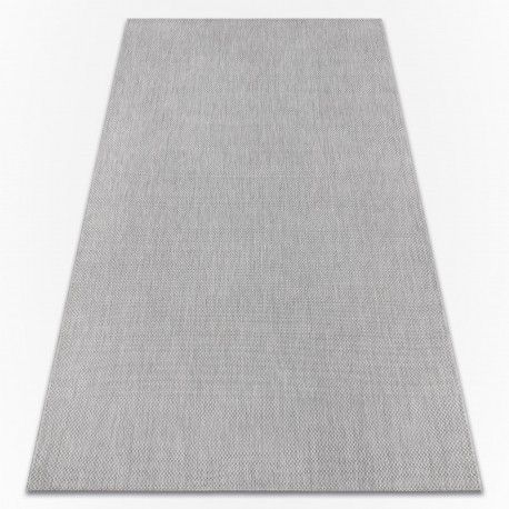 Tkaný sisalový flat koberec 48663/320 sivý SIMA 140x200 cm