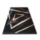 Koberec BLACK&GOLD 03 80 x 150 cm