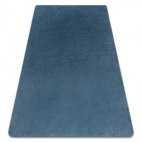 Moderný prateľný koberec POSH shaggy, protišmykový, modrý 80x150 cm