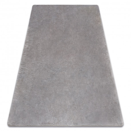 Moderný prateľný koberec POSH shaggy, protišmykový, sivý  160x220 cm