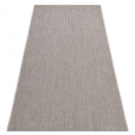 Tkaný sisalový koberec Floorlux 20580 jednofarebný - strieborný / čierny 140x200 cm