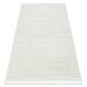 Koberec SEVILLA AC53B biely Berber shaggy 140x190 cm