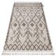 Koberec BERBER TANGER B5940 béžový / hnedý so strapcami shaggy 200x290 cm