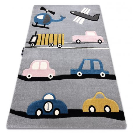 Koberec PETIT TOYS sivý 120x170 cm