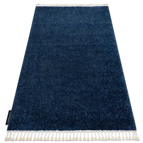 Koberec BERBER 9000 tmavomodrý shaggy 200x290 cm