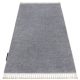Koberec BERBER 9000 svetlosivý so strapcami shaggy 140x190 cm