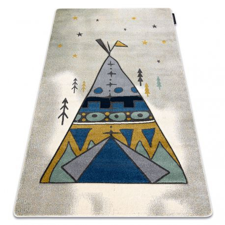 PETIT koberec TIPI sivý 120x170 cm