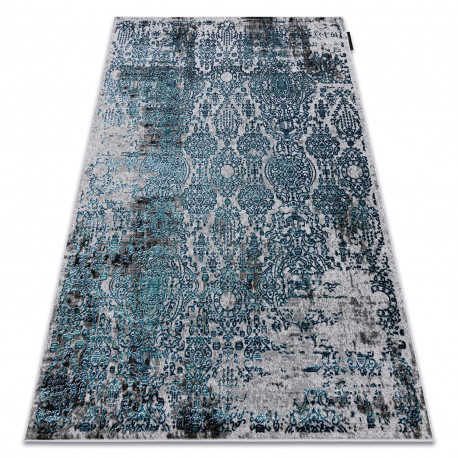 Moderný DE LUXE 2081 vintage -  modrý / sivý 160x220 cm