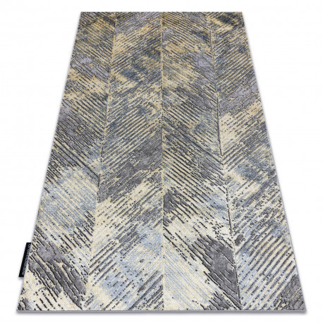 Moderný DE LUXE 2087  vintage -  zlatý / sivý 160x220 cm