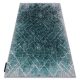 Moderný DE LUXE 626 Geometrické tvary -, Diamant -  sivý / zelený 160x220 cm