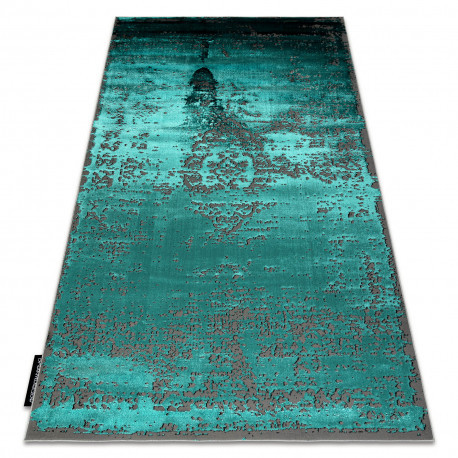 Moderný DE LUXE 2083 vintage -  zelený / sivý 180x270 cm
